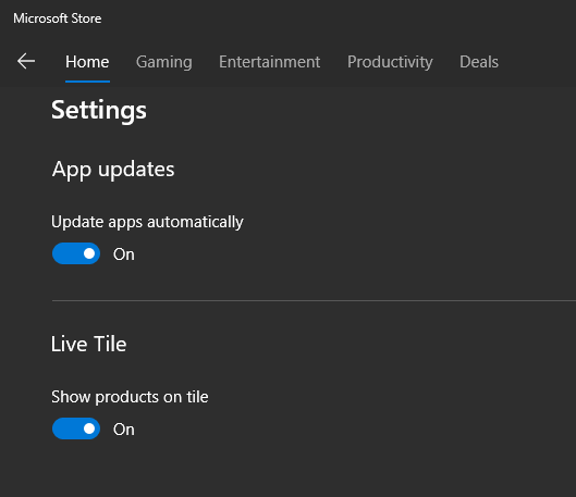 Updating store app windows 10 что это